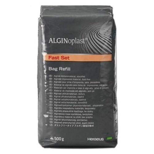 Heraeus ALGINoplast - Dust Free Alginate - Fast Set - 500g Bag Refill