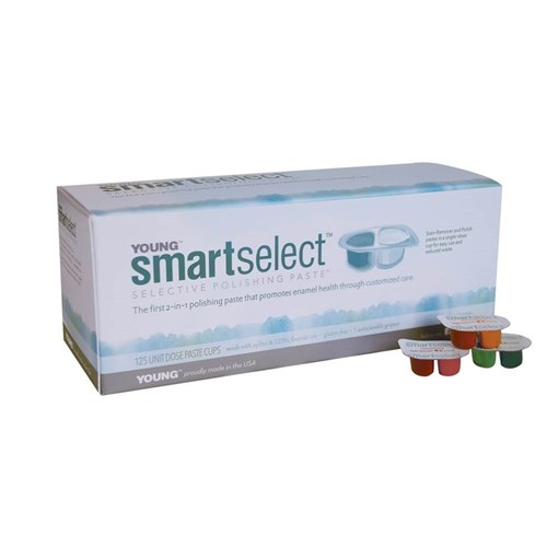 SMART SELECT Prophy Paste Asrt Mint Cinnam Clemin Pack of 125