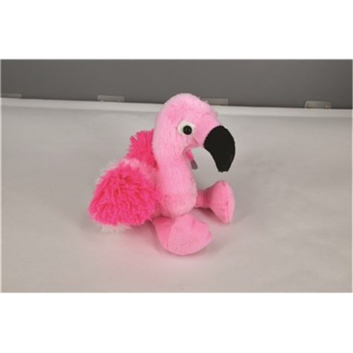 Young Zooby Stuffed Animal - Flamingo