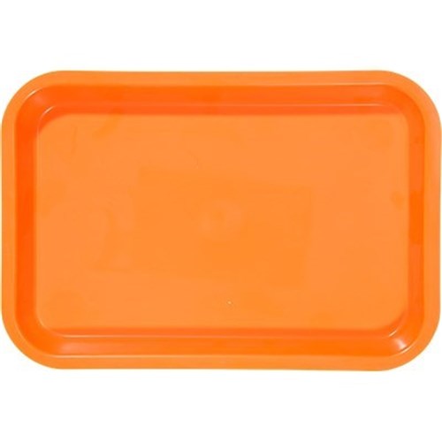 ZIRC Mini Tray for Setup - Neon Orange - 23.81 x 16.19 x 2.22cm