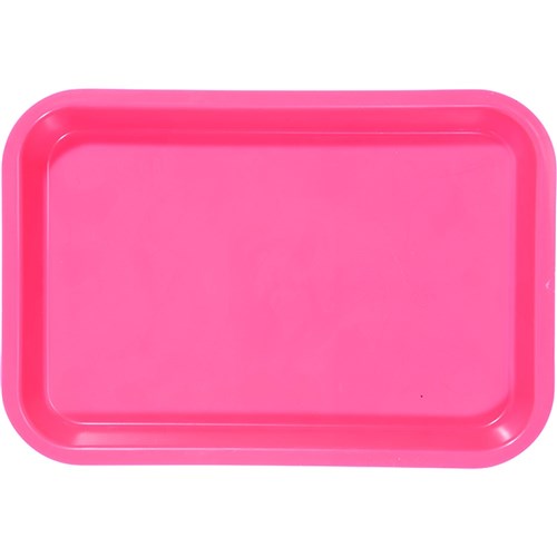 ZIRC Mini Tray for Setup - Neon Pink - 23.81 x 16.19 x 2.22cm