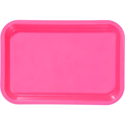 Mini Tray for Setup Neon Pink 23.81 x 16.19 x 2.22cm