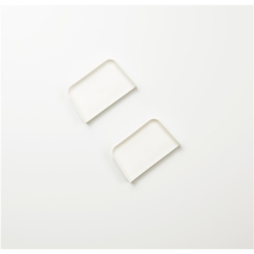 ZIRC Drawer Organiser Dividers - Small - White, 2-Pack