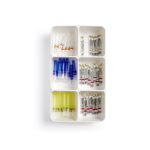 ZIRC Drawer Organiser Dividers - Small - White, 2-Pack