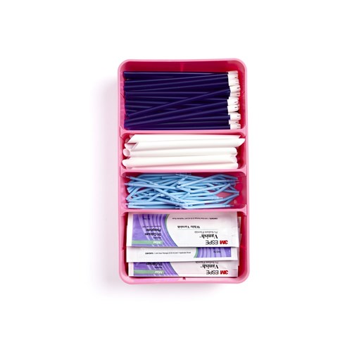 ZIRC Drawer Organiser Dividers - Small - Neon Pink, 2-Pack