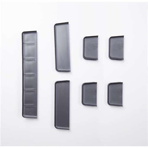 ZIRC Drawer Organizer Gray inserts