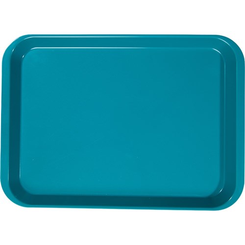 ZIRC B Lok Flat Tray - Teal - 33.97 x 24.45 x 2.22cm
