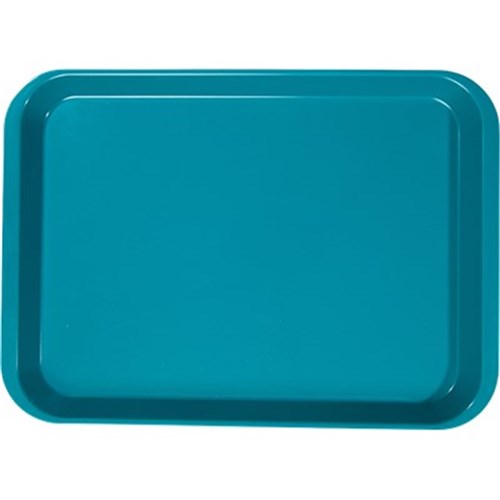 ZIRC B Lok Flat Tray - Teal - 33.97 x 24.45 x 2.22cm