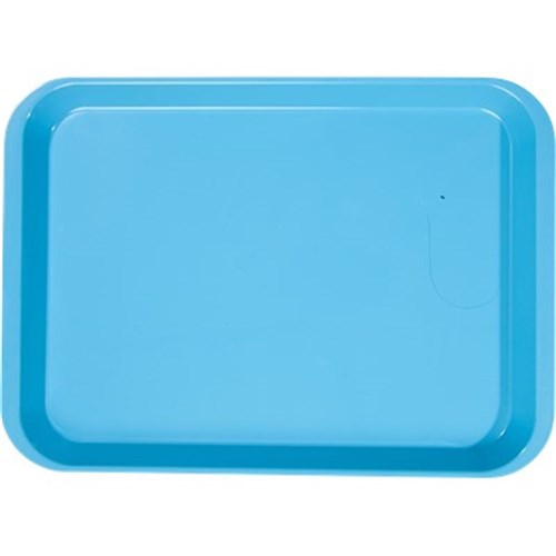 ZIRC B Lok Flat Tray - Neon Blue - 33.97 x 24.45 x 2.22cm