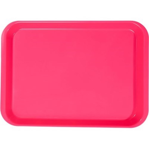 ZIRC B Lok Flat Tray - Neon Pink - 33.97 x 24.45 x 2.22cm