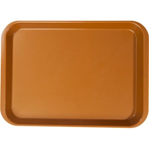 ZIRC B Lok Flat Tray - Copper - 33.97 x 24.45 x 2.22cm