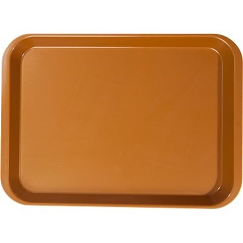 ZIRC B Lok Flat Tray - Copper - 33.97 x 24.45 x 2.22cm