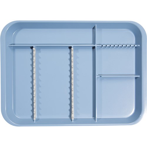 ZIRC B Lok Tray Divided Tray - Blue - 33.97 x 24.45 x 2.22cm