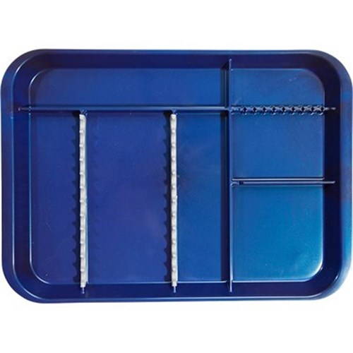 ZIRC B Lok Tray Divided Tray - Midnight Blue - 33.97 x 24.45 x 2.22cm