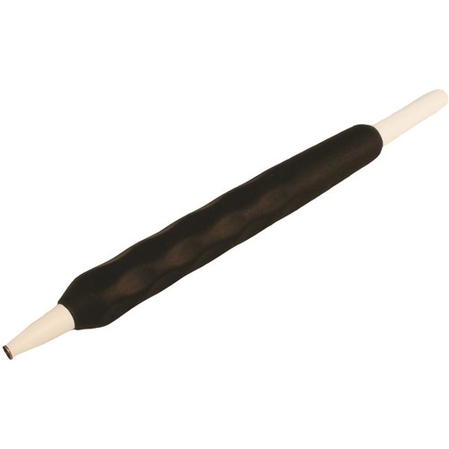 ZIRC Ergo Grip Mirror Handle - Black - Simple Stem