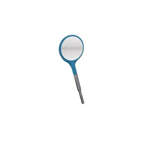 ZIRC Crystal Plastic Mirror Head - Midnight Blue - Simple Stem - Size 4, 12-Pack