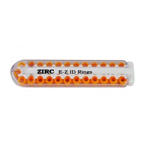 ZIRC E Z ID Rings for Instruments - Small - Copper, 25-Pack