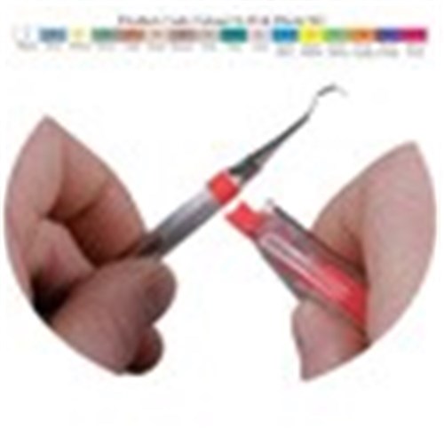 ZIRC E Z ID Tape for Instruments - Red 3m Roll
