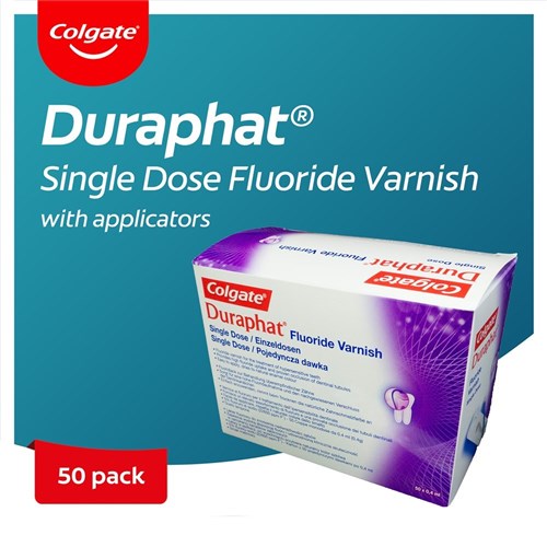 Colgate Duraphat Fluoride Varnish - Single Dose, 50-Pack