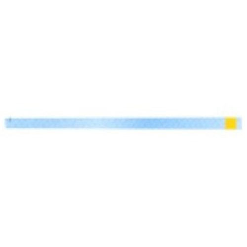 Hawe Transparent Strips - Straight - 6mm x 100mm - Yellow, 100-Pack