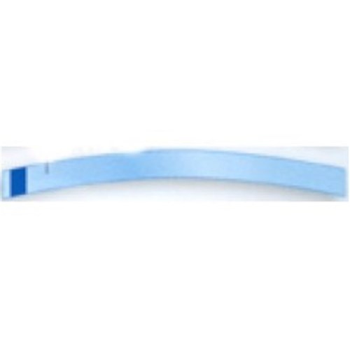 Hawe Transparent Strips - Curved - 10mm x 73mm - Blue, 100-Pack