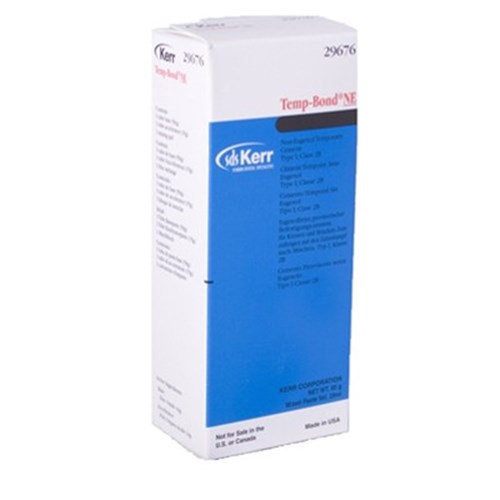Kerr TempBond NE - Non-Eugenol Temporary Cement - 2.4g Unidose, 50-Pack