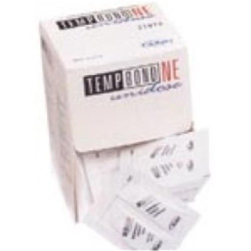 Kerr TempBond NE - Non-Eugenol Temporary Cement - 2.4g Unidose, 50-Pack