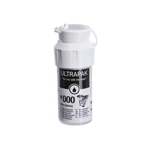 Ultradent Ultrapak Retraction Cord - Size 000 - 244cm